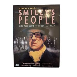 Smiley's People Acorn Media DVD  Alec Guinness John le Carré Spy Thriller 3-Disc